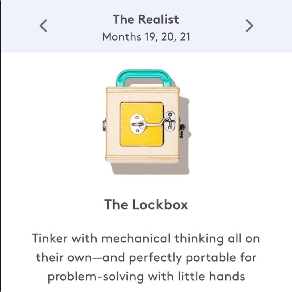 Lovevery The Lock Box